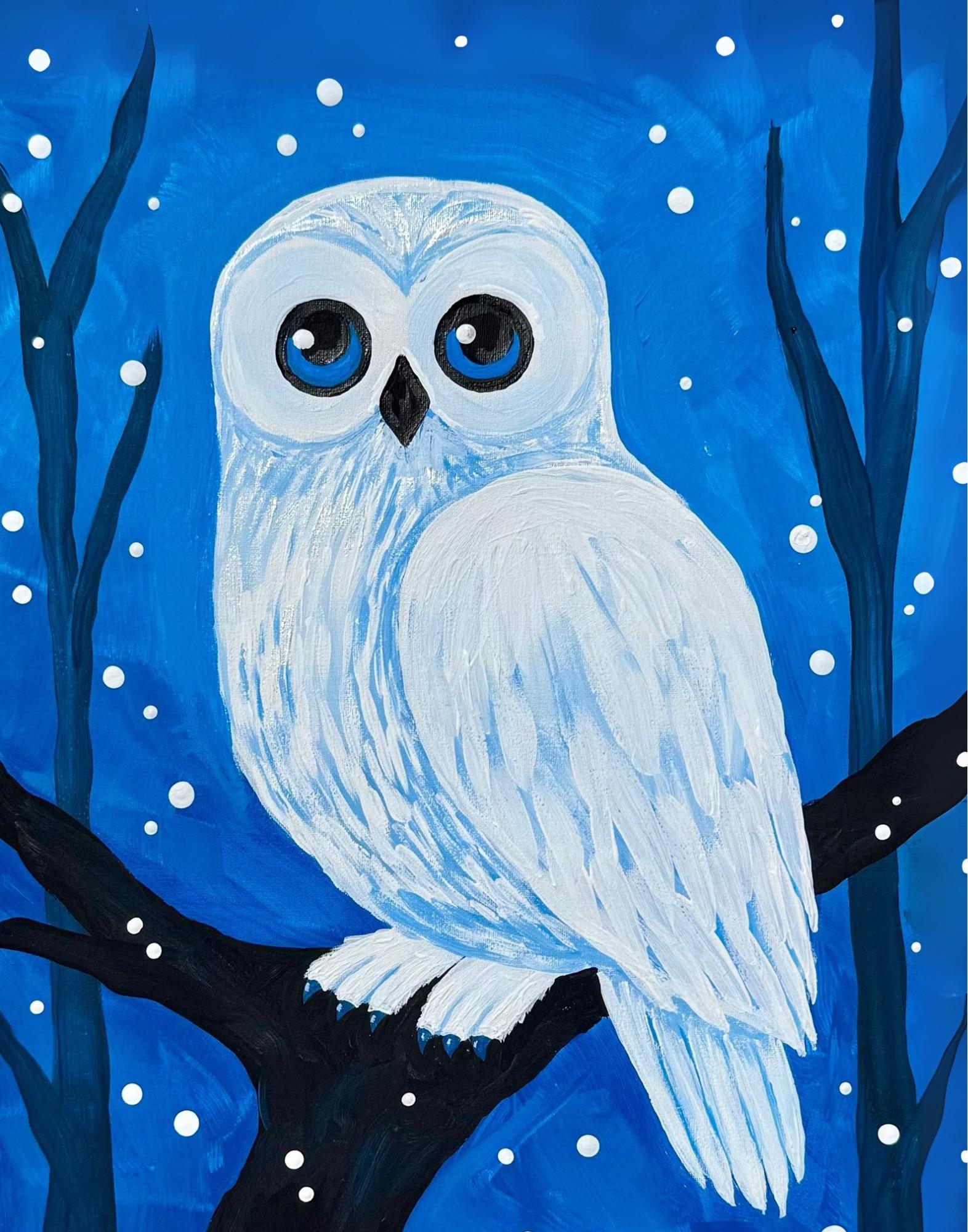 NEW - Winter Hoot Painting Kit