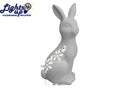 Ceramic Light Up Easter Floral Bunny Rabbit