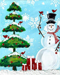 NEW - Snowman Fun Painting Kit