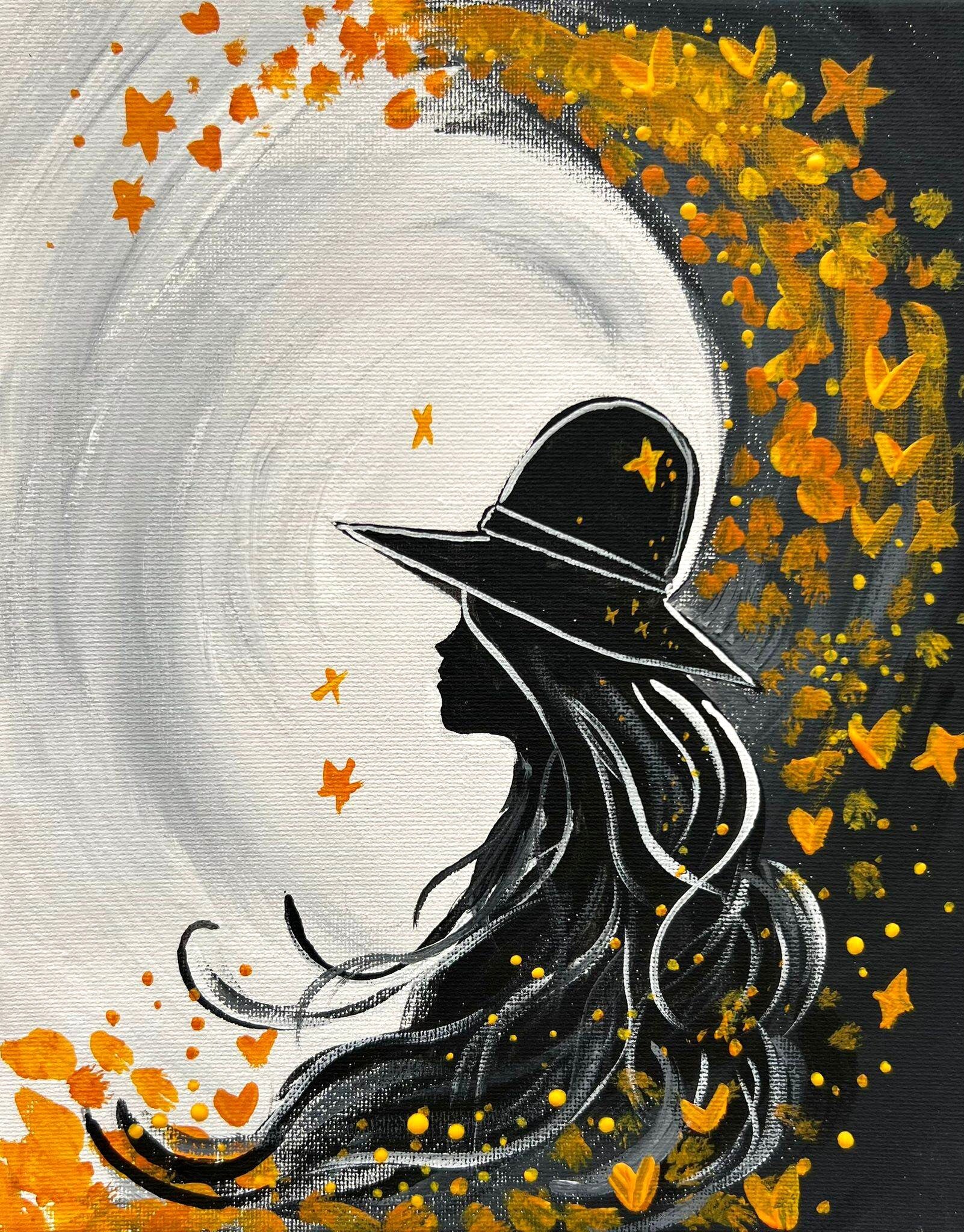 NEW - Fall Woman Painting Kit