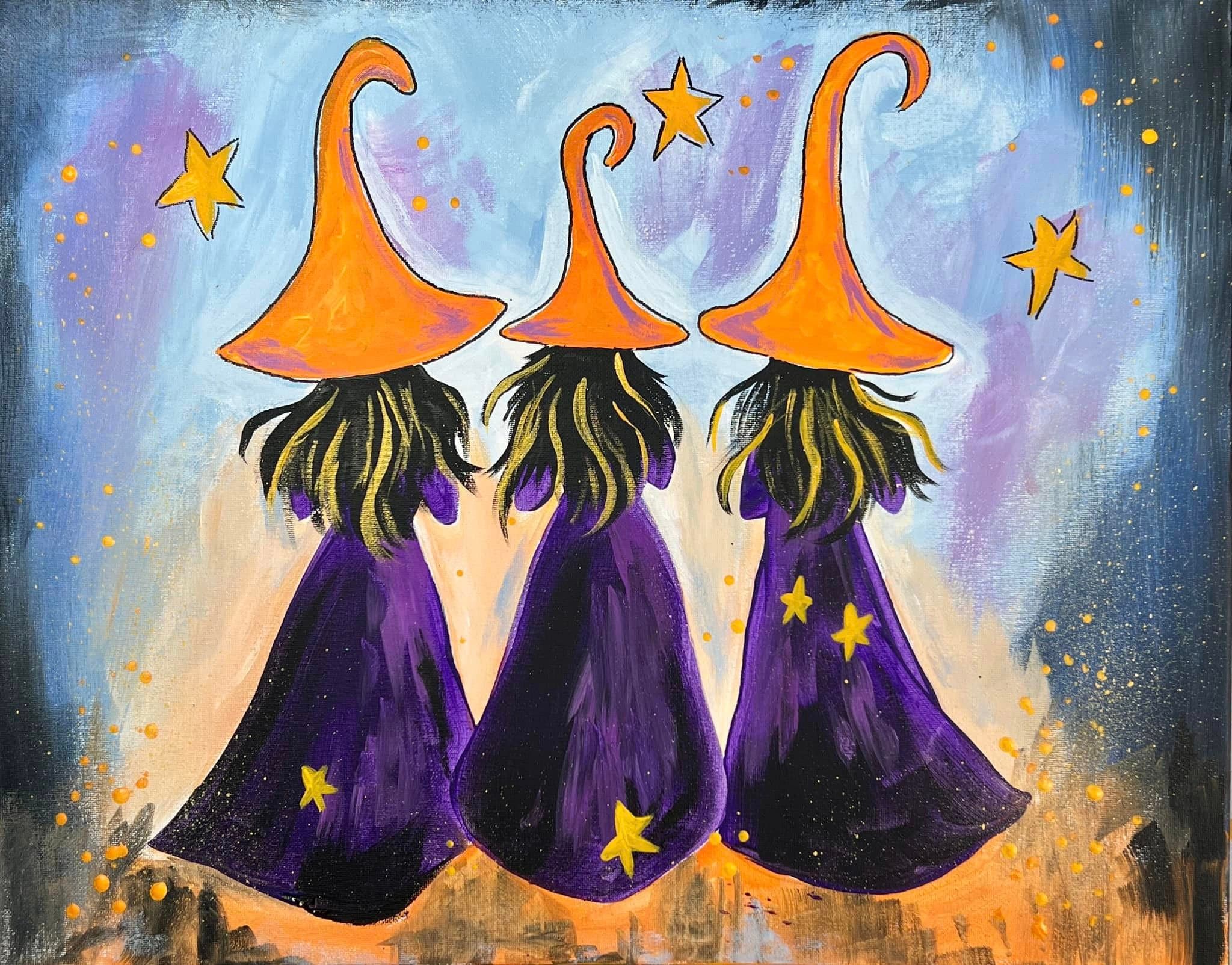NEW - Three Witches Painting Kit