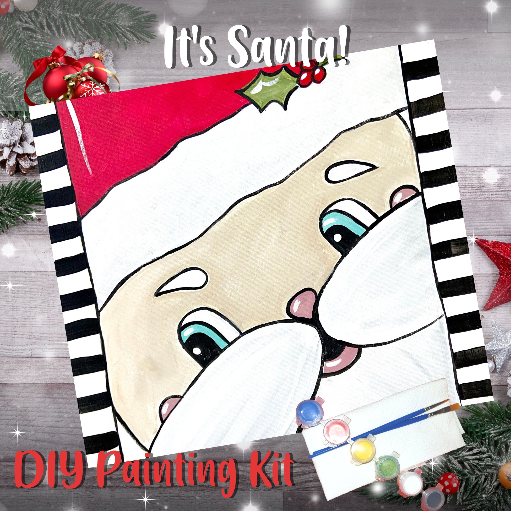 It's Santa Painting Kit