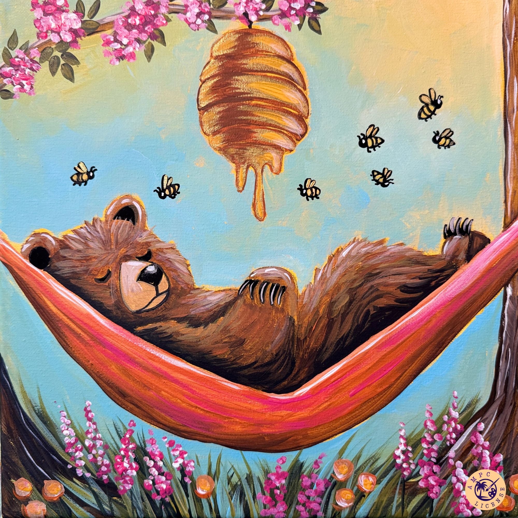 NEW - Beary Sleepy Painting Kit