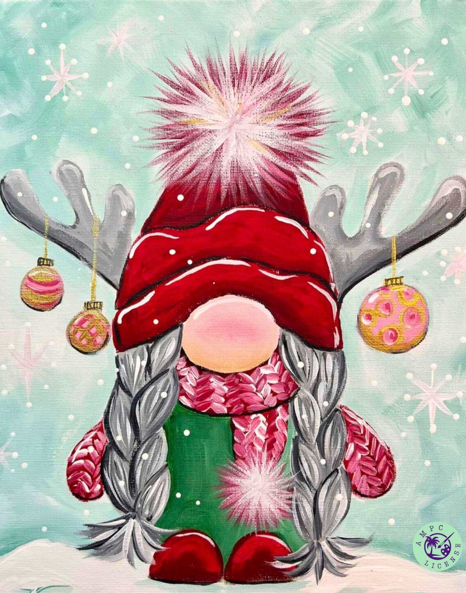 NEW - Braided Gnomette Painting Kit