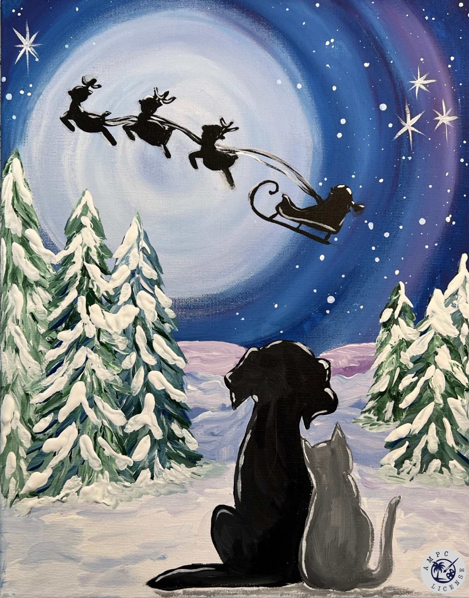 NEW - Christmas Buddies Painting Kit