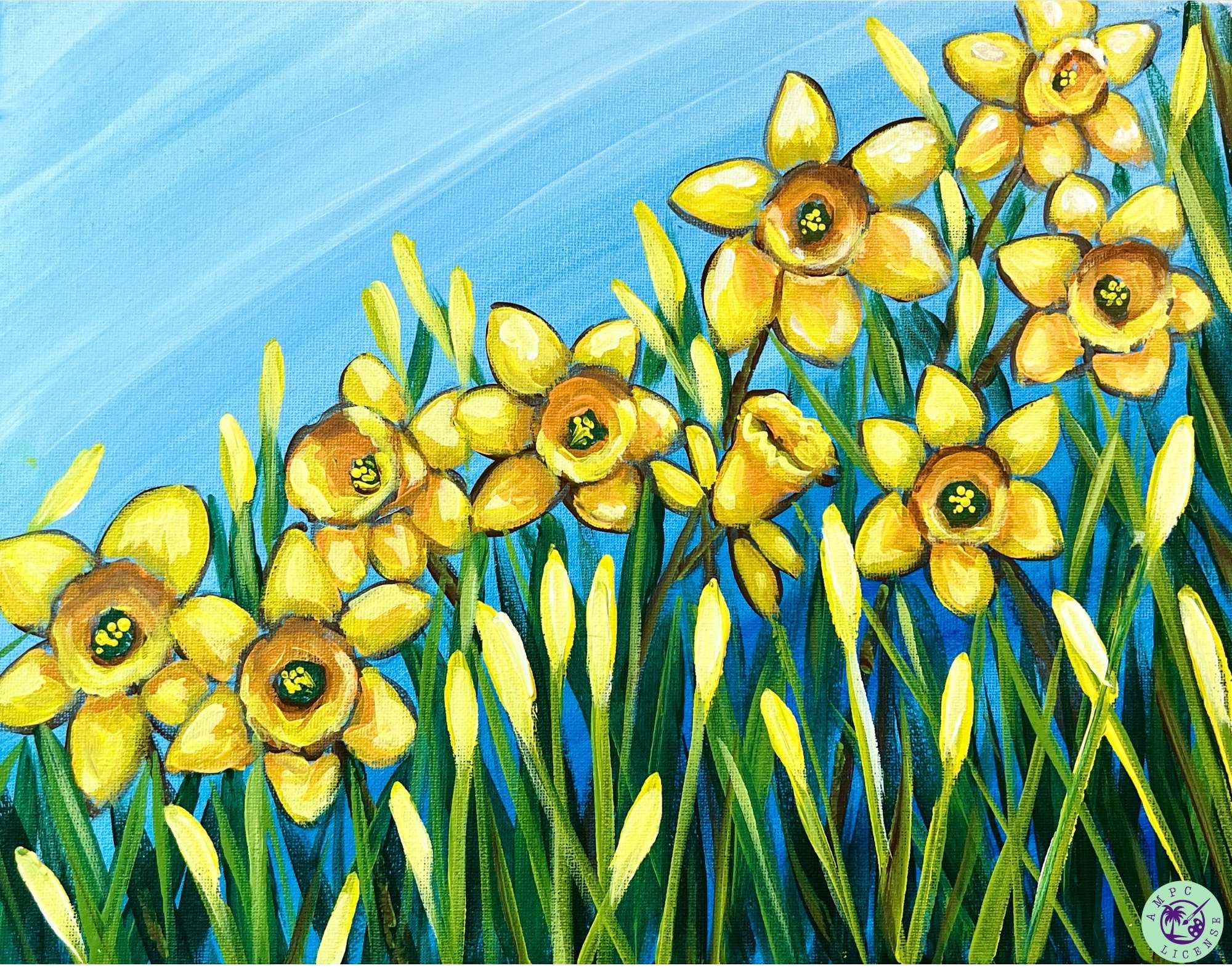 NEW - Daffodil Dreams Painting Kit
