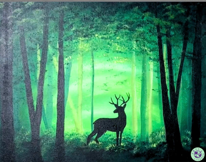 Deer in the Woods