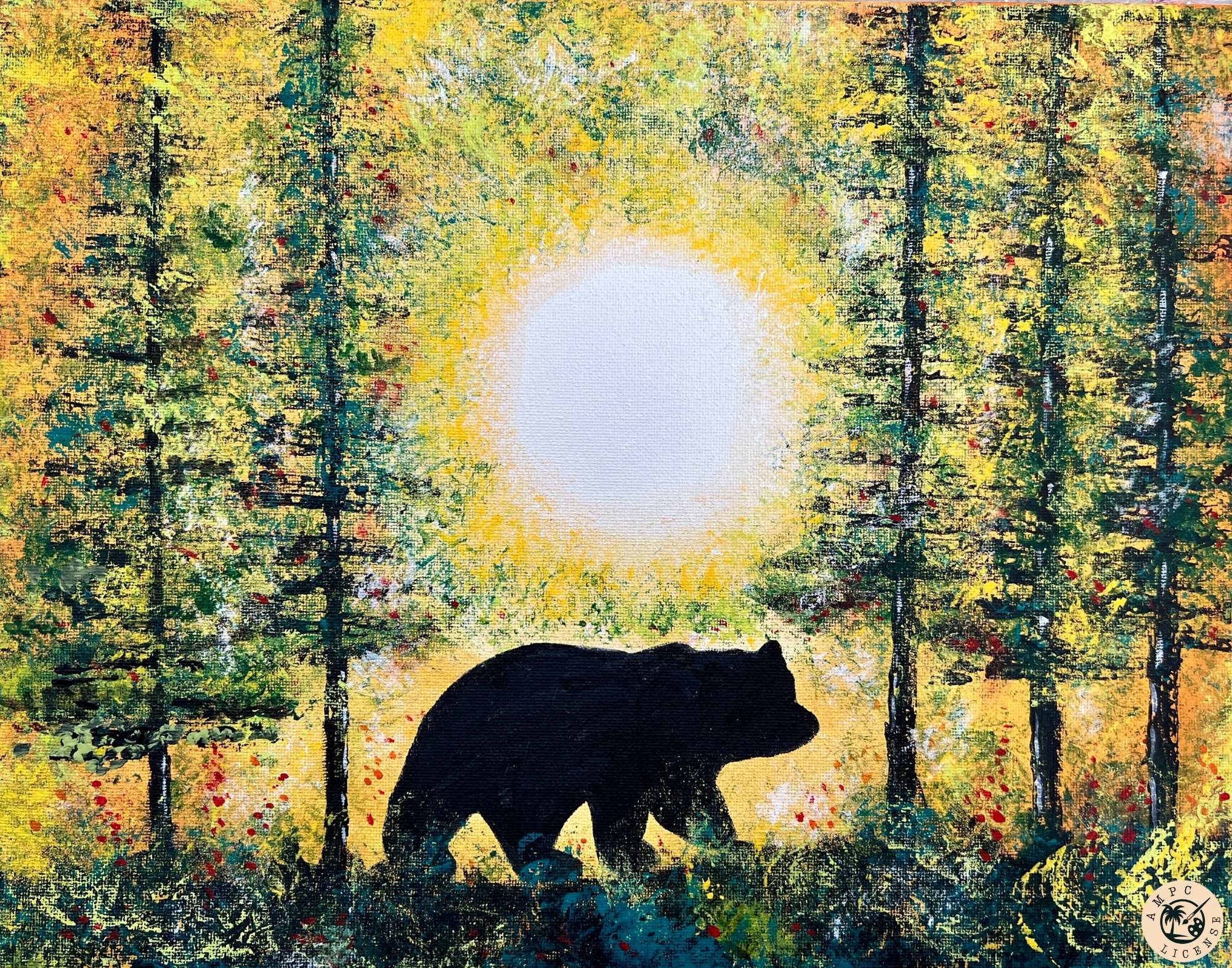 NEW - Fall Rambler Bear Painting Kit