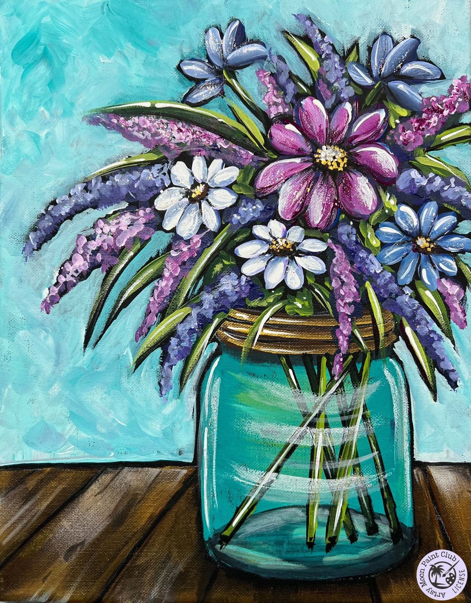 NEW - Farmhouse Florals Painting Kit