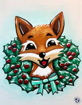 NEW - Festive Fox Painting Kit