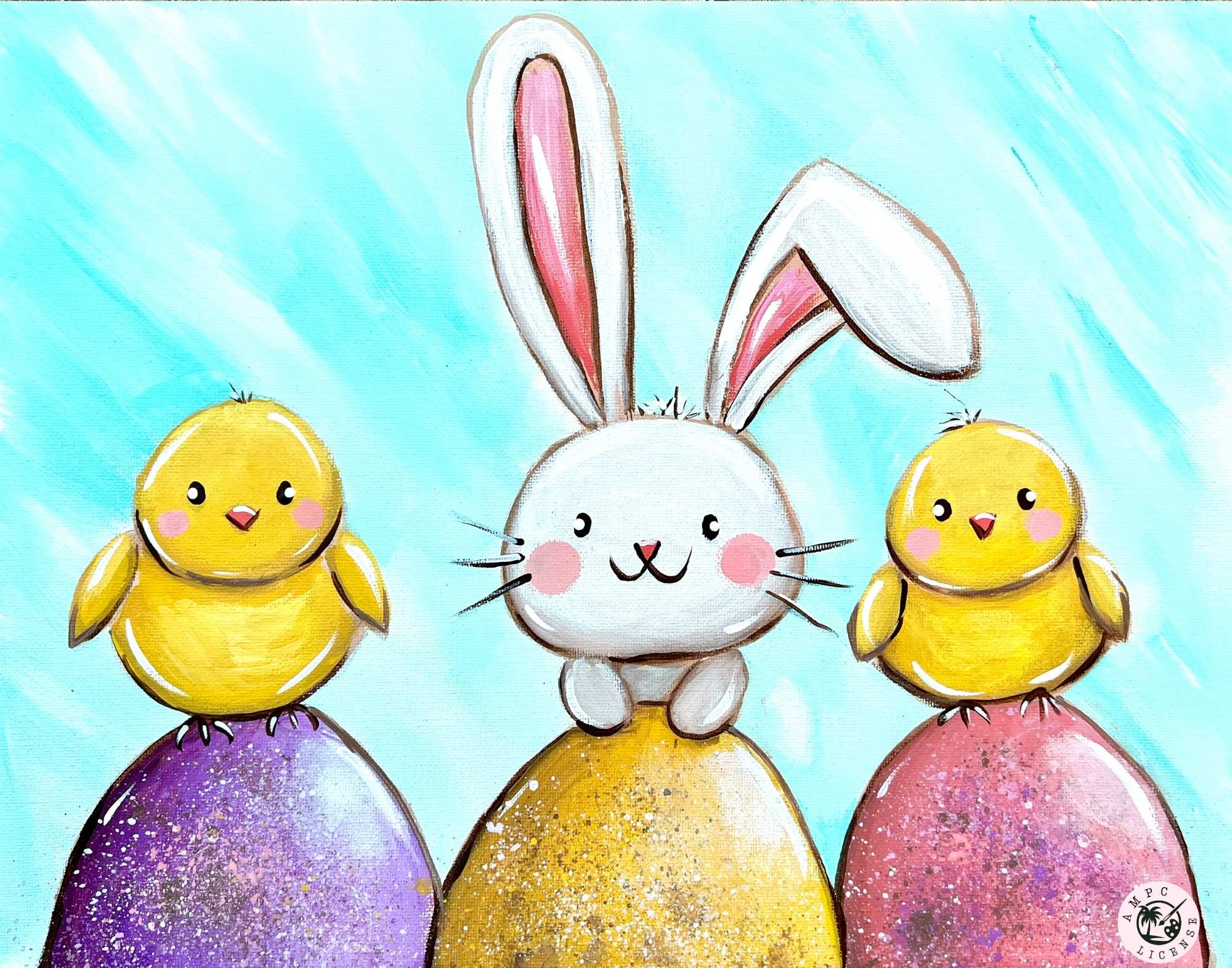 NEW - Fluffy Friends Painting Kit