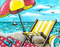 NEW - Fun in the Sun Painting Kit