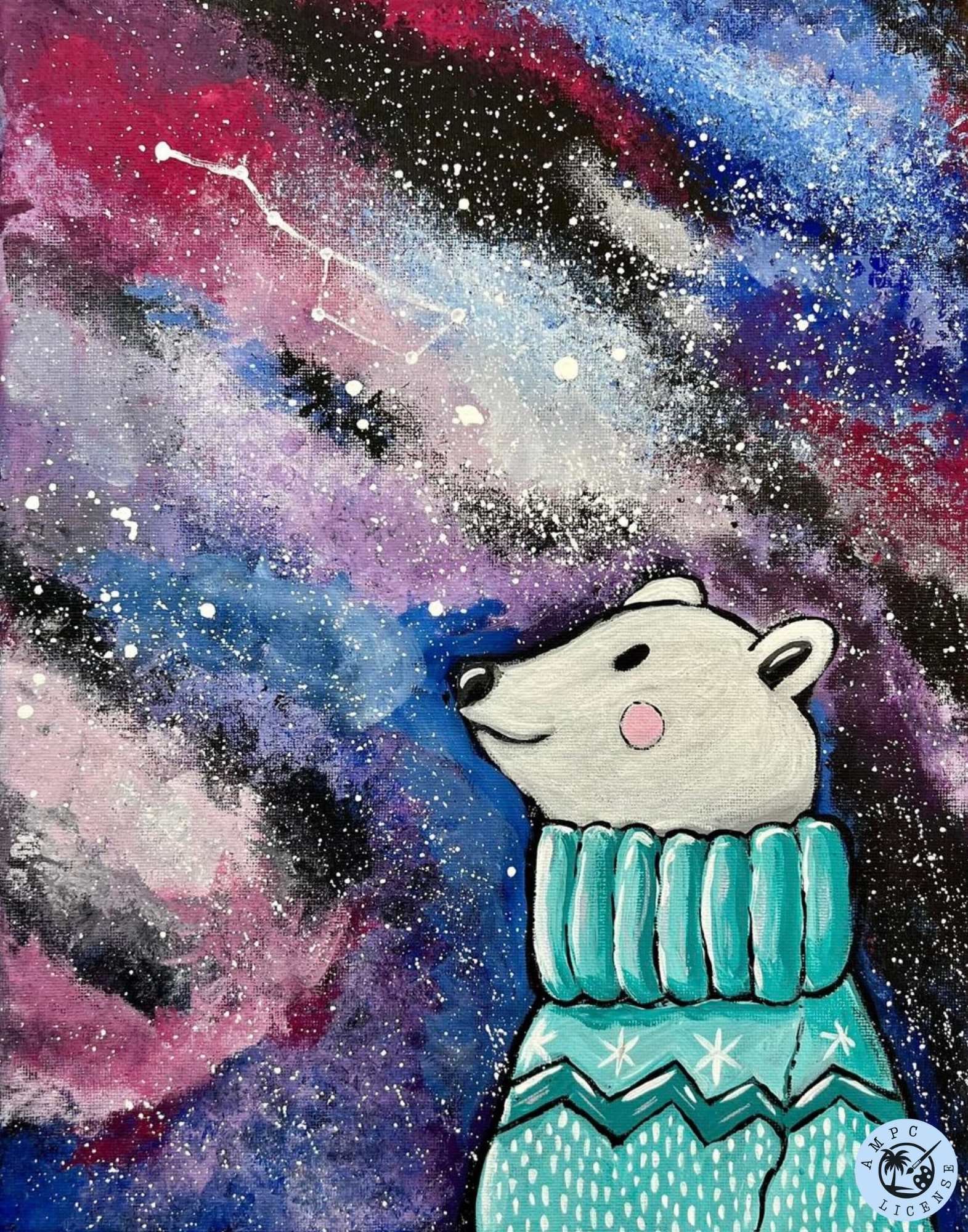 NEW - Galaxy Bear Painting Kit