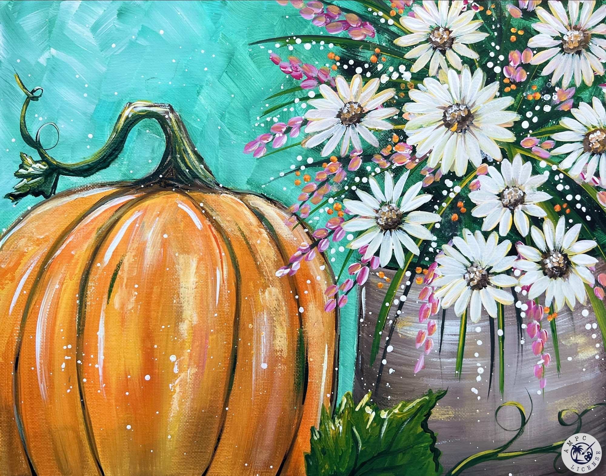 NEW - Harvest Blooms Painting Kit