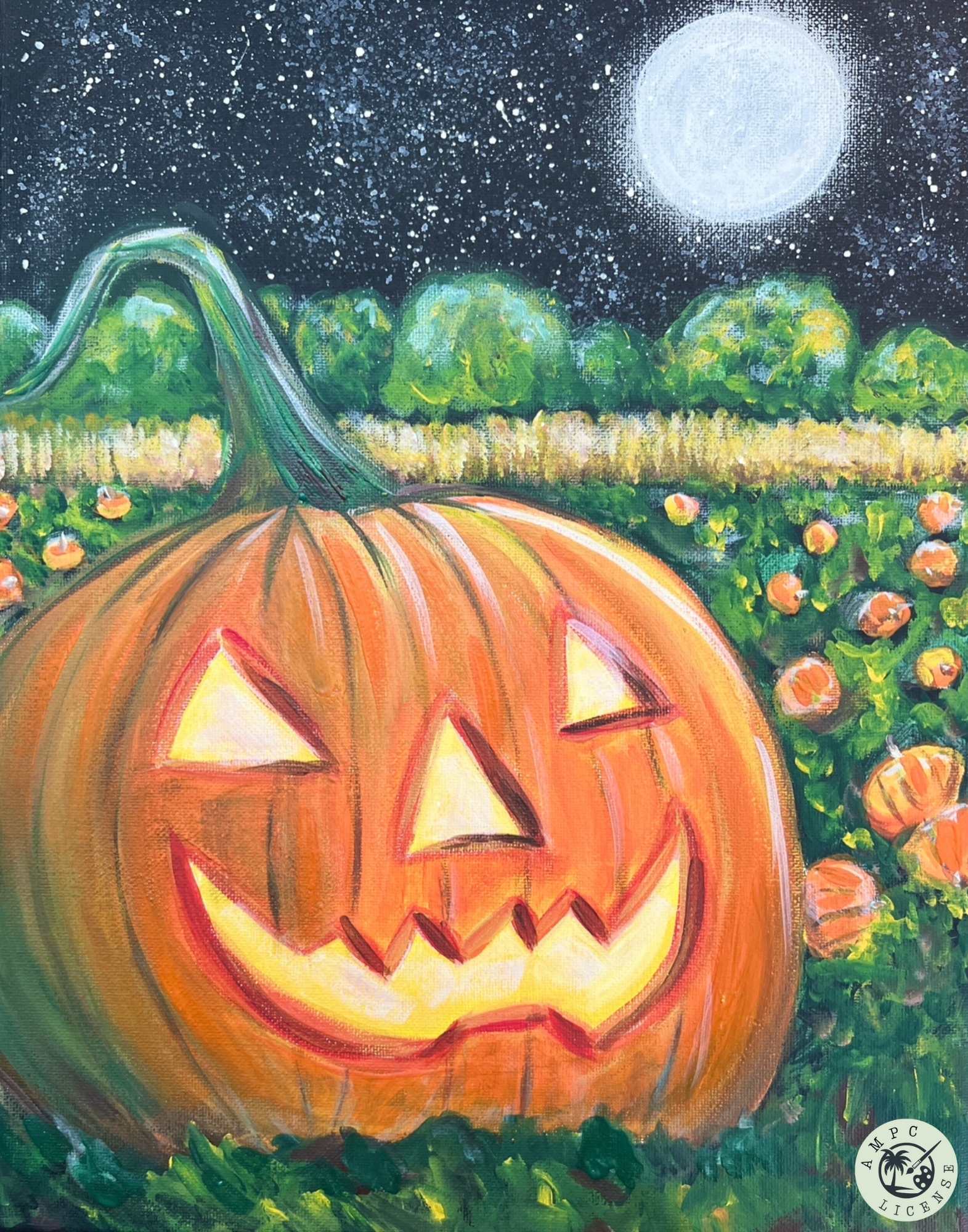 NEW - Jack in the Patch Painting Kit