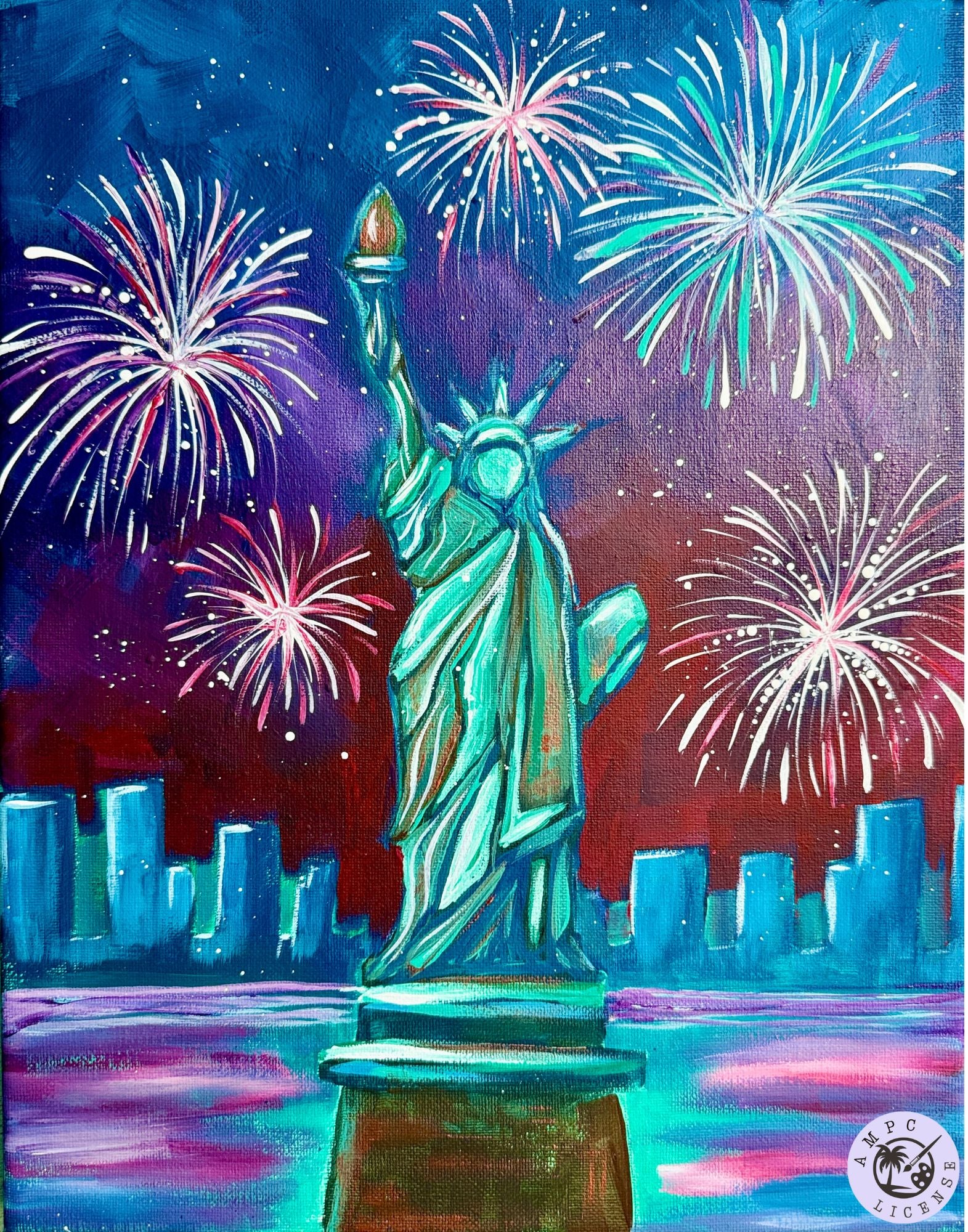 NEW - Lady Liberty Painting Kit