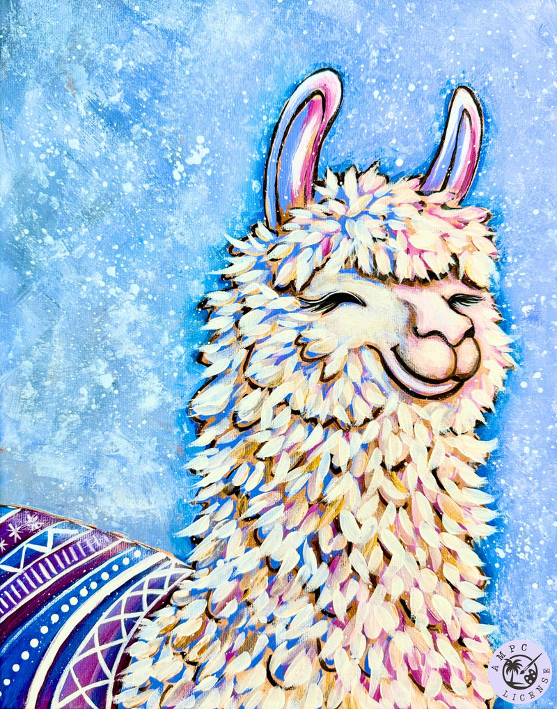 No Drama Snow Llama