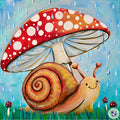NEW - Rainy Day Snail Painting Kit