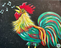 NEW - Rise and Shine Rooster Painting Kit