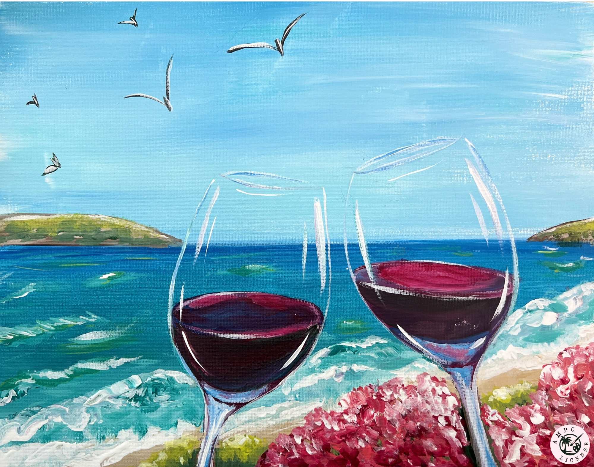 NEW - Seaside Toast Painting Kit