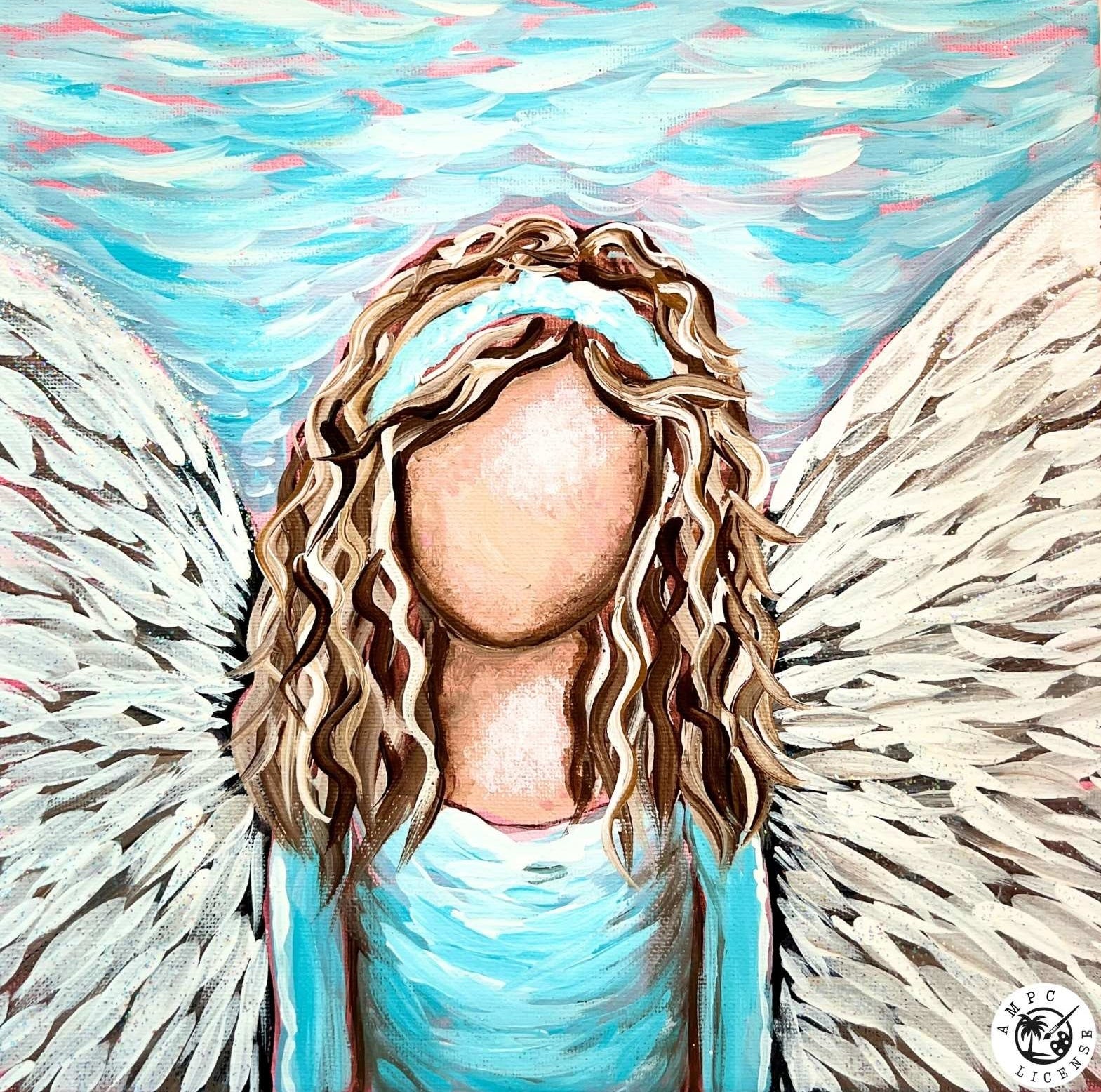 NEW - Serenity Angel Painting Kit