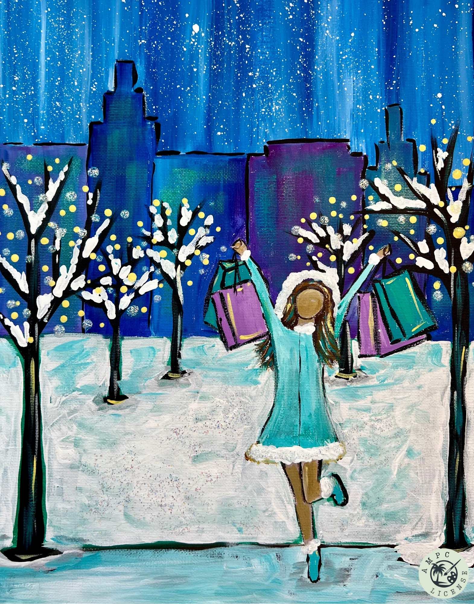 NEW - Shop Til You Drop Painting Kit