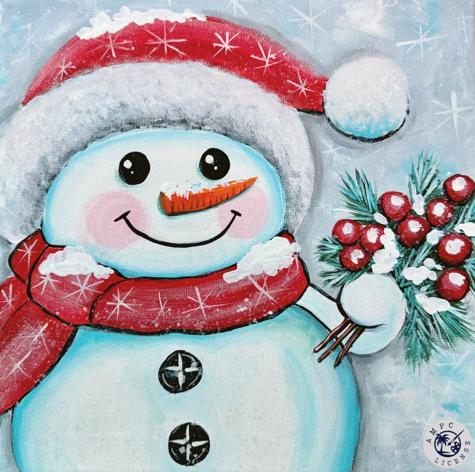 NEW - Snow Happy Painting Kit