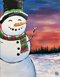 NEW - Sunrise Snowman Painting Kit