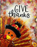 NEW - Thankful Turkey Painting Kit