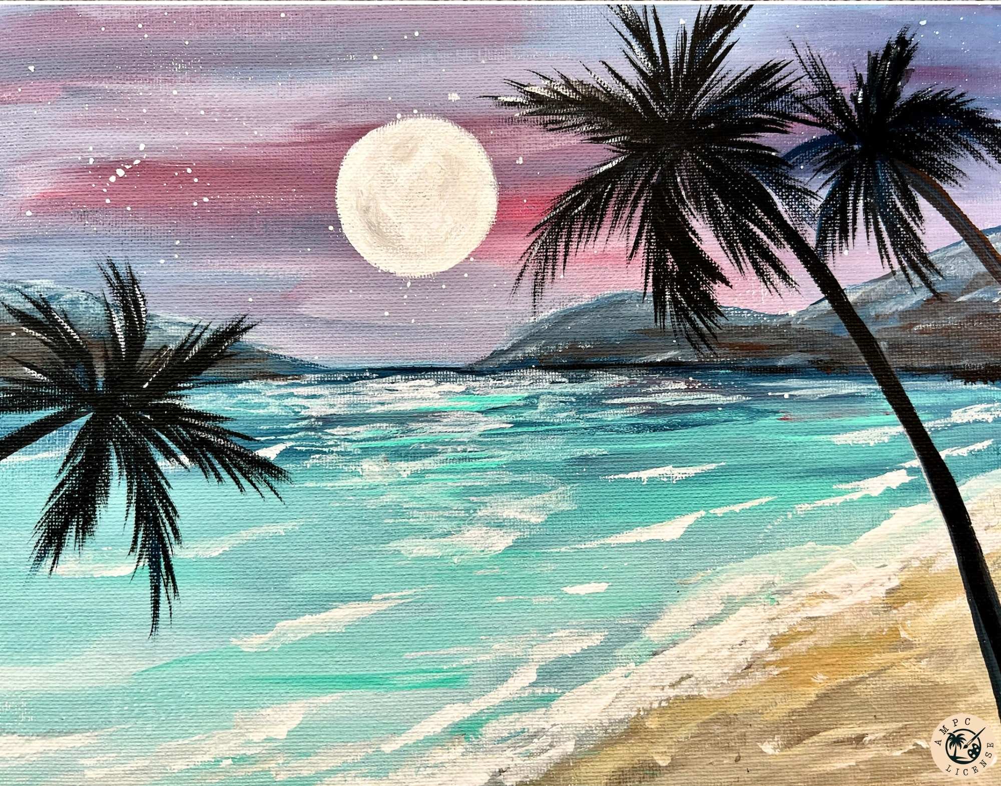 NEW - Tropical Landscape Painting Kit