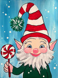 NEW - Peppermint Elf Painting Kit
