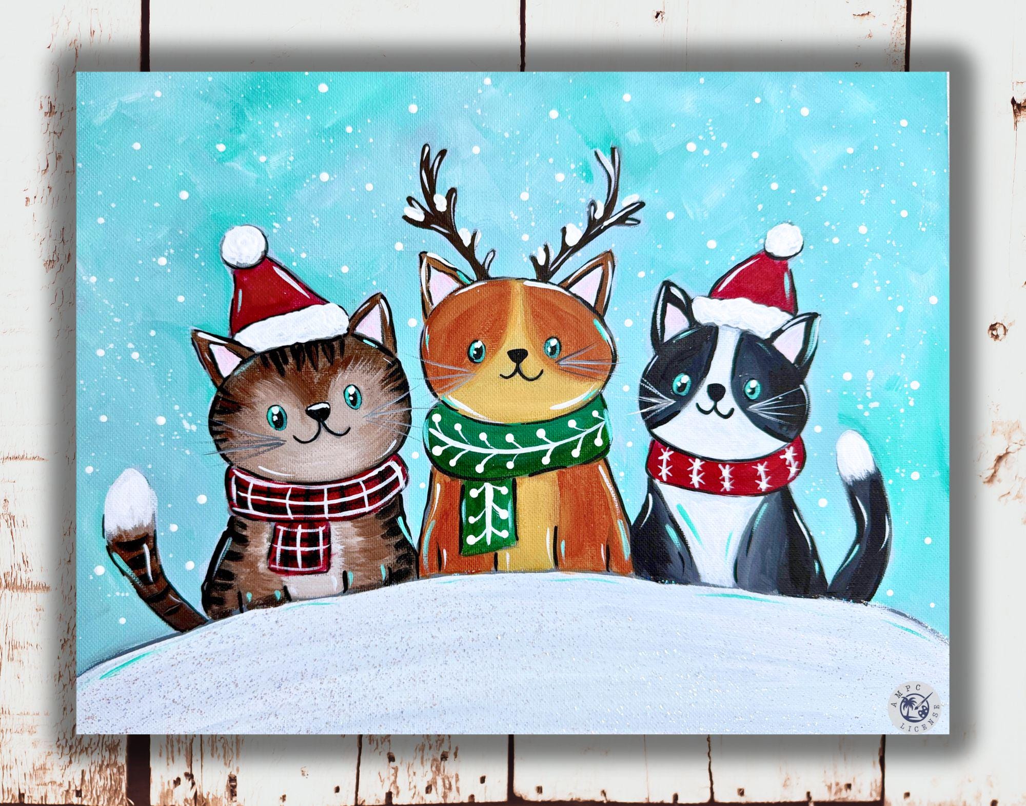NEW - Meowy and Bright Painting Kit