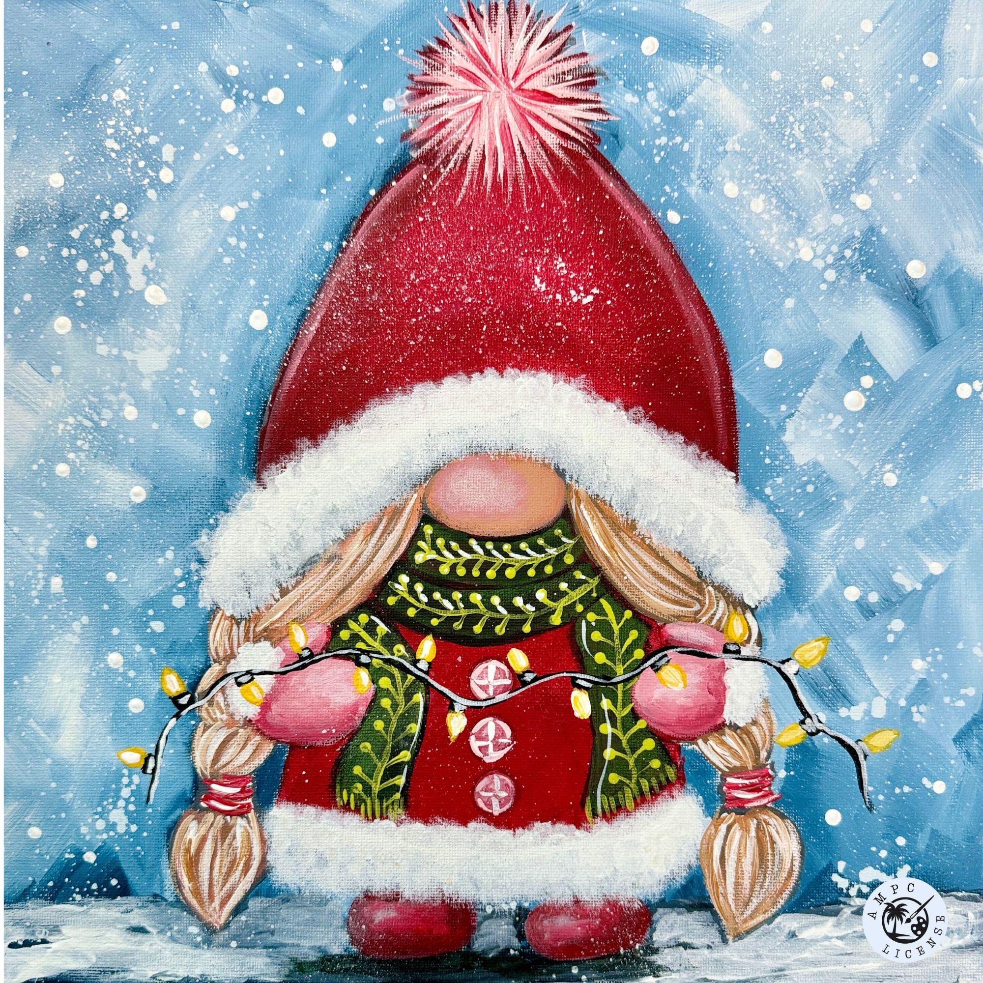 NEW - Festive Gnomette Paint Kit